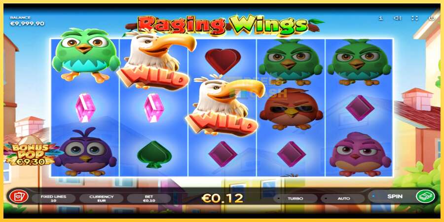 Raging Wings акча үчүн оюн машинасы, сүрөт 3