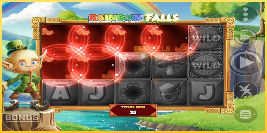 Rainbow Falls акча үчүн оюн машинасы, сүрөт 2