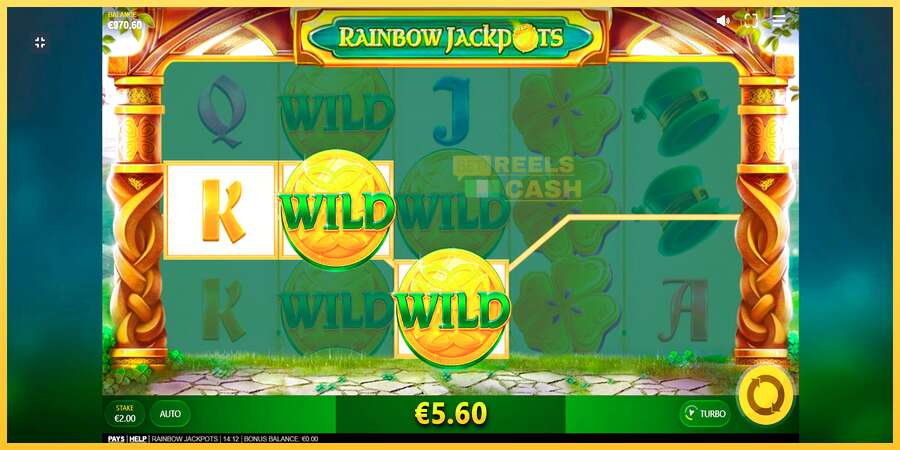 Rainbow Jackpots акча үчүн оюн машинасы, сүрөт 6