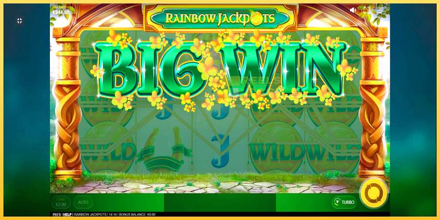 Rainbow Jackpots акча үчүн оюн машинасы, сүрөт 9