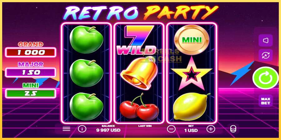 Retro Party акча үчүн оюн машинасы, сүрөт 2