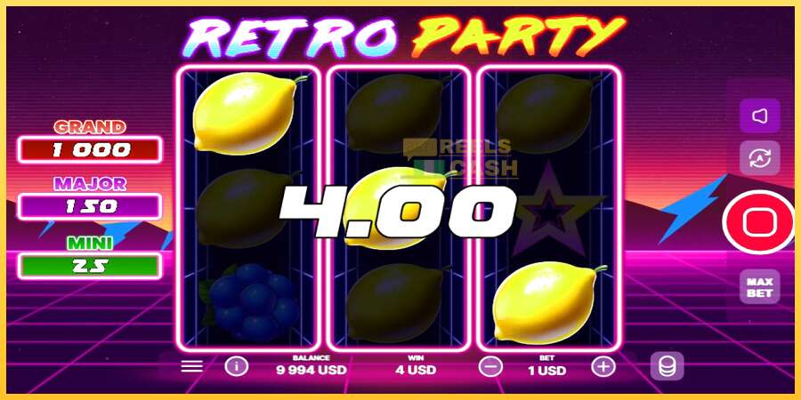 Retro Party акча үчүн оюн машинасы, сүрөт 3