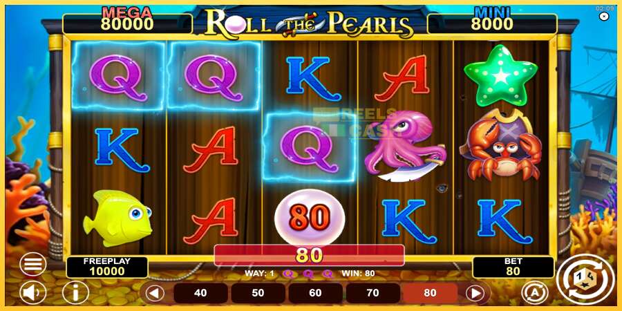 Roll The Pearls Hold & Win акча үчүн оюн машинасы, сүрөт 3