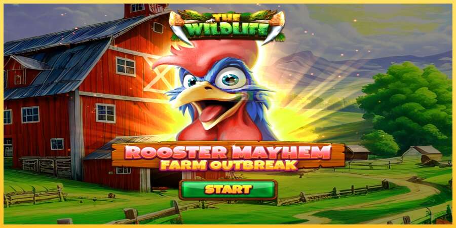 Rooster Mayhem Farm Outbreak акча үчүн оюн машинасы, сүрөт 1