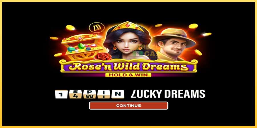 Rose’n Wild Dreams Hold & Win акча үчүн оюн машинасы, сүрөт 1