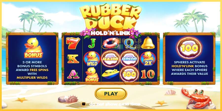 Rubber Duck Hold N Link акча үчүн оюн машинасы, сүрөт 1