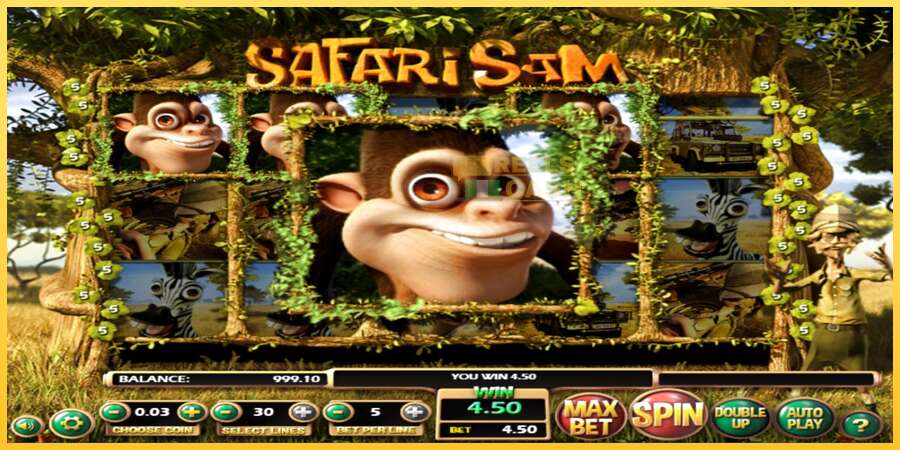 Safari Sam акча үчүн оюн машинасы, сүрөт 3