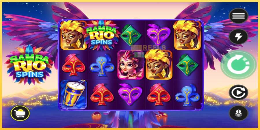 Samba Rio Spins акча үчүн оюн машинасы, сүрөт 1