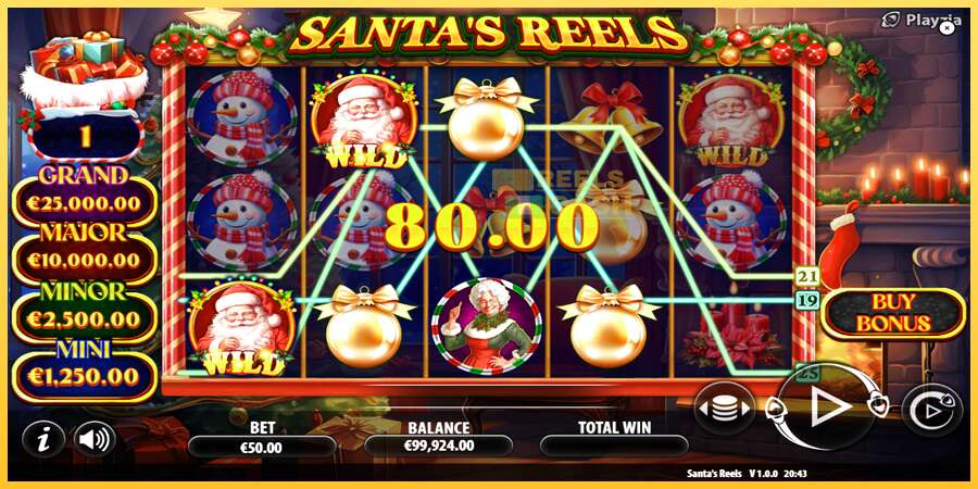 Santas Reels акча үчүн оюн машинасы, сүрөт 4