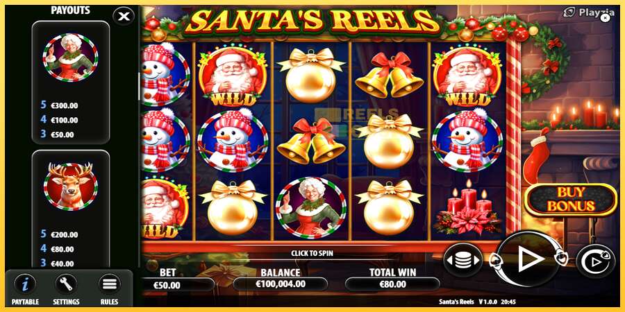 Santas Reels акча үчүн оюн машинасы, сүрөт 6