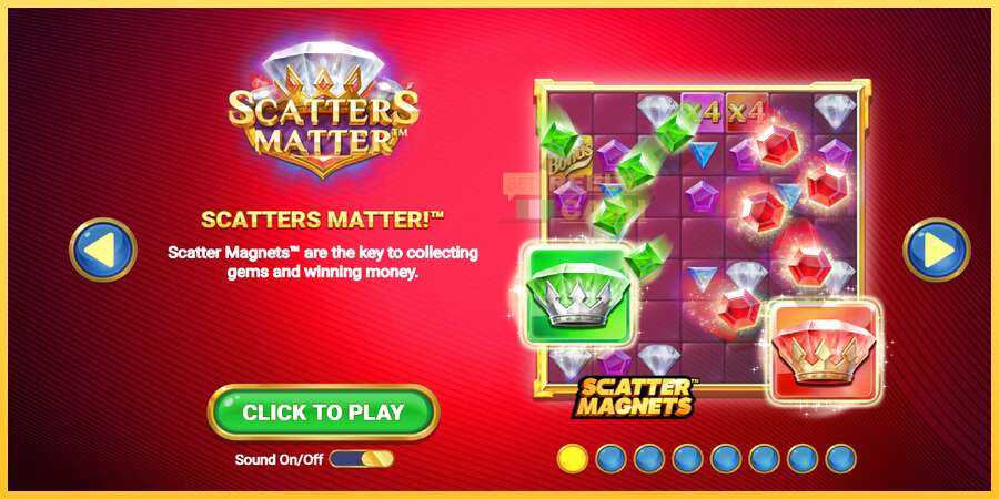 Scatters Matter акча үчүн оюн машинасы, сүрөт 1