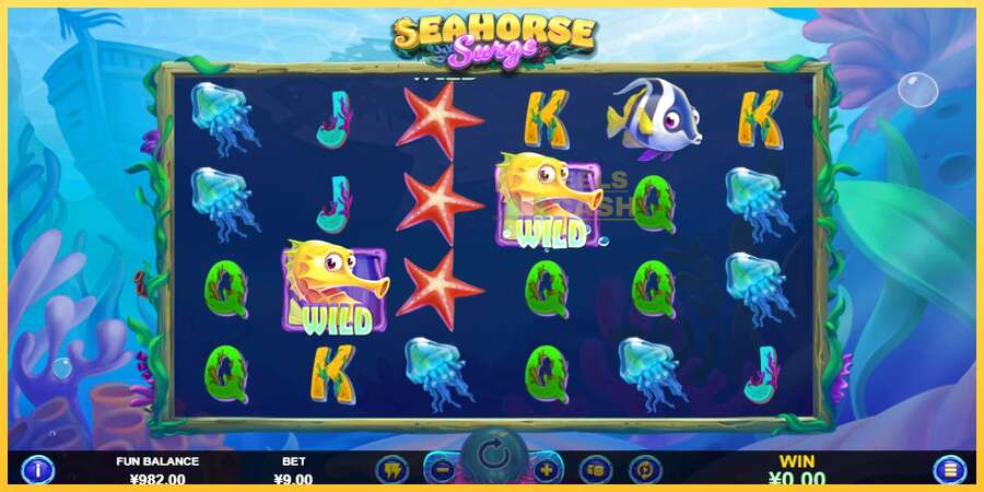 Seahorse Surge акча үчүн оюн машинасы, сүрөт 2