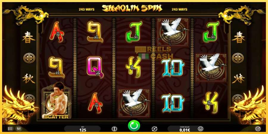 Shaolin Spin акча үчүн оюн машинасы, сүрөт 2