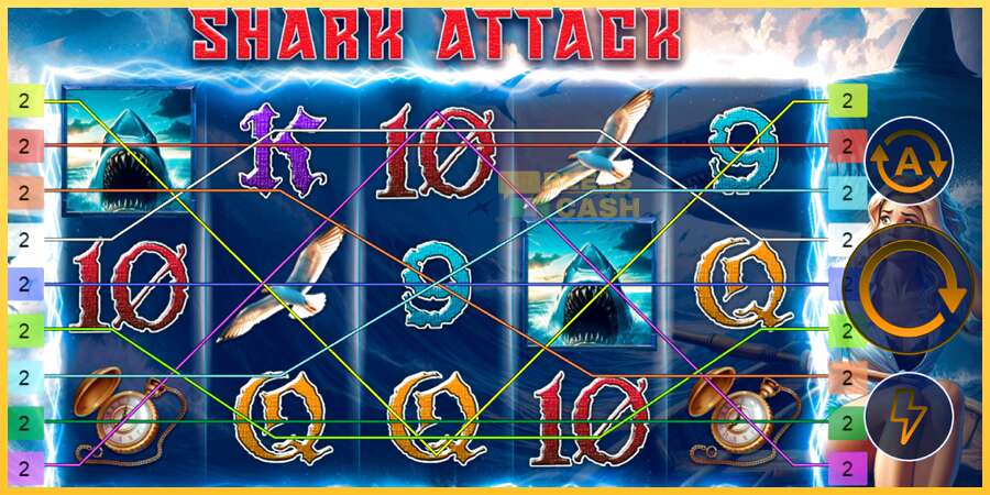 Shark Attack акча үчүн оюн машинасы, сүрөт 2