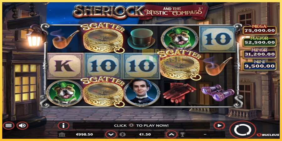 Sherlock and the Mystic Compass акча үчүн оюн машинасы, сүрөт 2