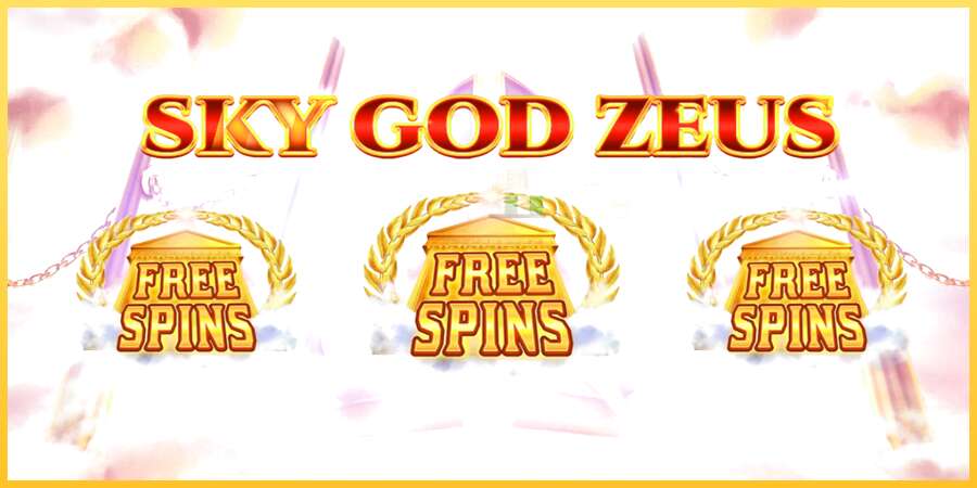 Sky God Zeus 3x3 акча үчүн оюн машинасы, сүрөт 1