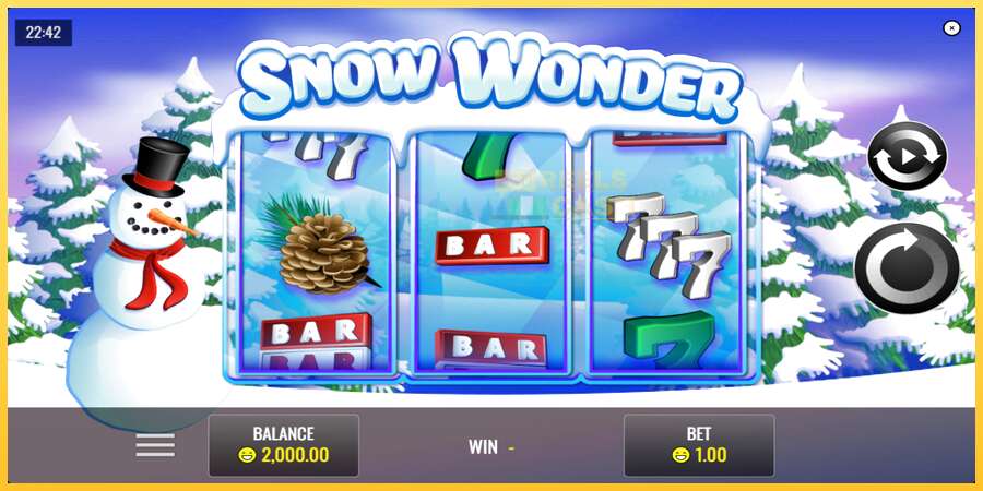 Snow Wonder акча үчүн оюн машинасы, сүрөт 1