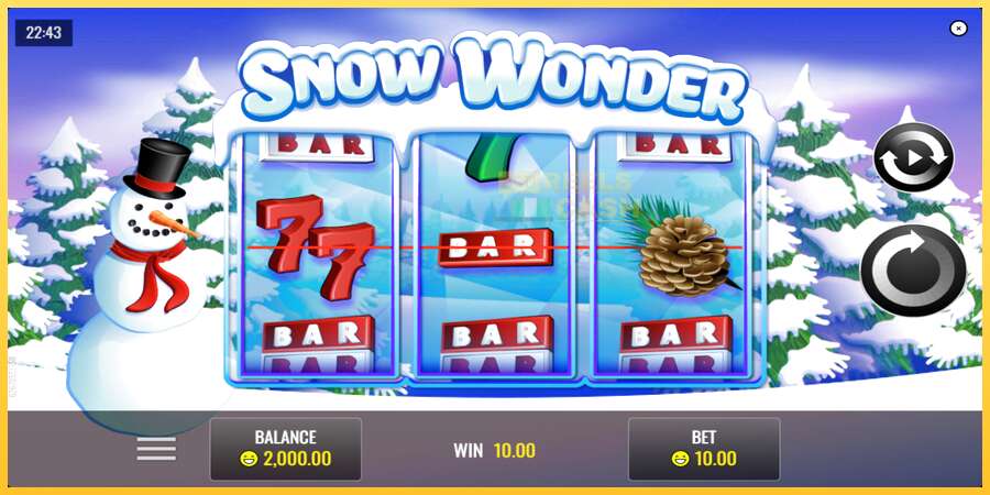 Snow Wonder акча үчүн оюн машинасы, сүрөт 2