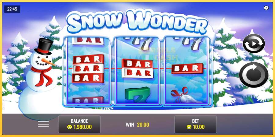 Snow Wonder акча үчүн оюн машинасы, сүрөт 3