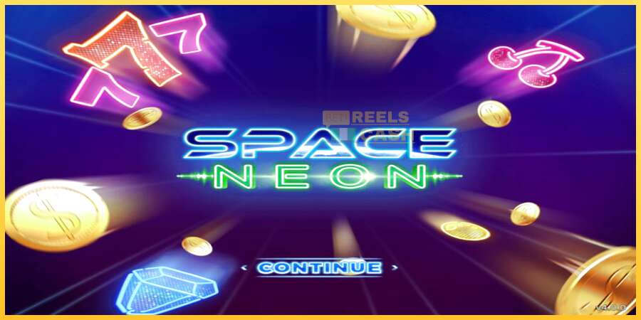 Space Neon акча үчүн оюн машинасы, сүрөт 1