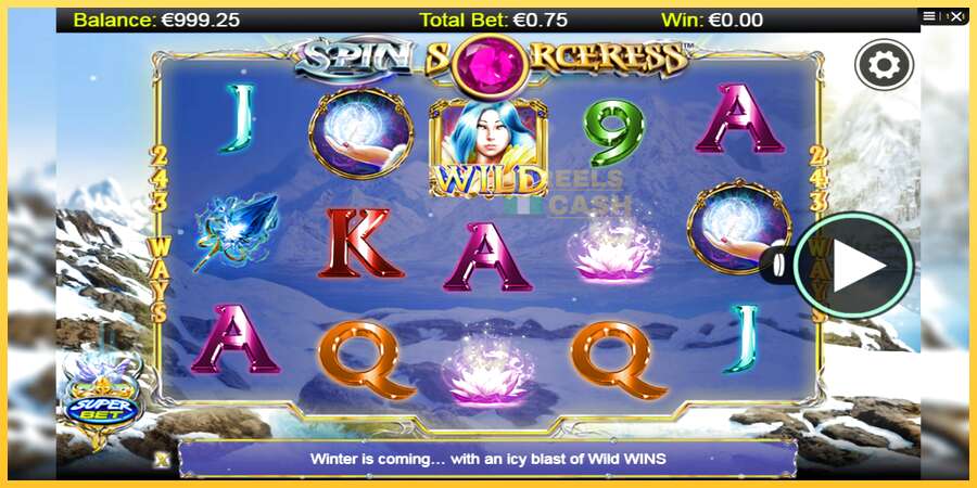 Spin Sorceress акча үчүн оюн машинасы, сүрөт 2