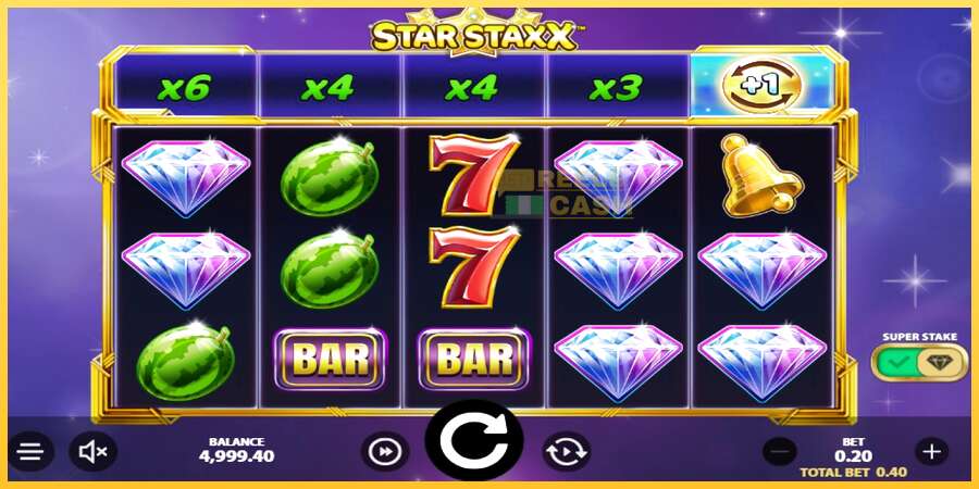 Star Staxx акча үчүн оюн машинасы, сүрөт 2