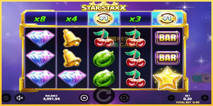 Star Staxx акча үчүн оюн машинасы, сүрөт 3