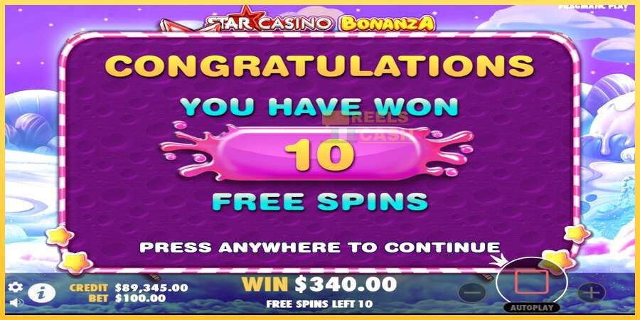 Starcasino Bonanza акча үчүн оюн машинасы, сүрөт 4