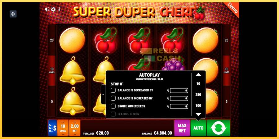 Super Duper Cherry акча үчүн оюн машинасы, сүрөт 5