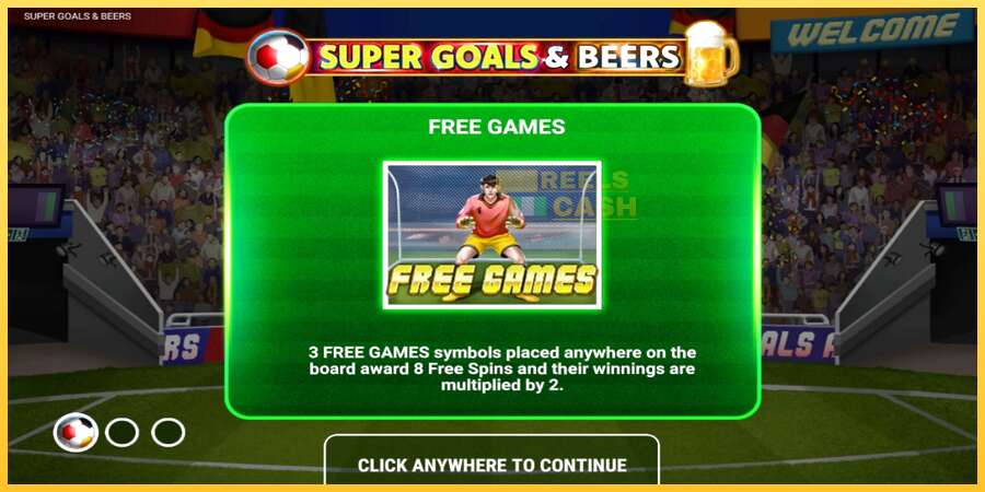 Super Goals & Beers акча үчүн оюн машинасы, сүрөт 1