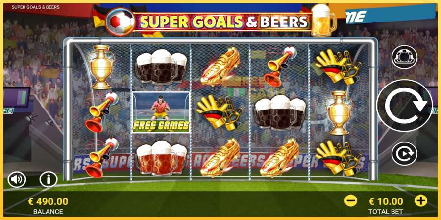 Super Goals & Beers акча үчүн оюн машинасы, сүрөт 2