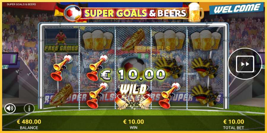 Super Goals & Beers акча үчүн оюн машинасы, сүрөт 3