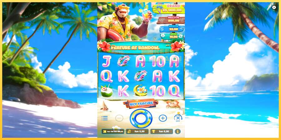 Surf Monkey акча үчүн оюн машинасы, сүрөт 1