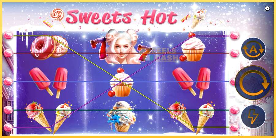 Sweets Hot акча үчүн оюн машинасы, сүрөт 2