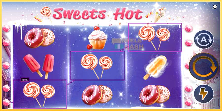 Sweets Hot акча үчүн оюн машинасы, сүрөт 3