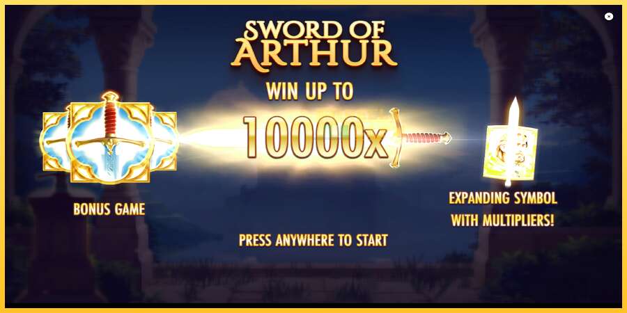 Sword of Arthur акча үчүн оюн машинасы, сүрөт 1