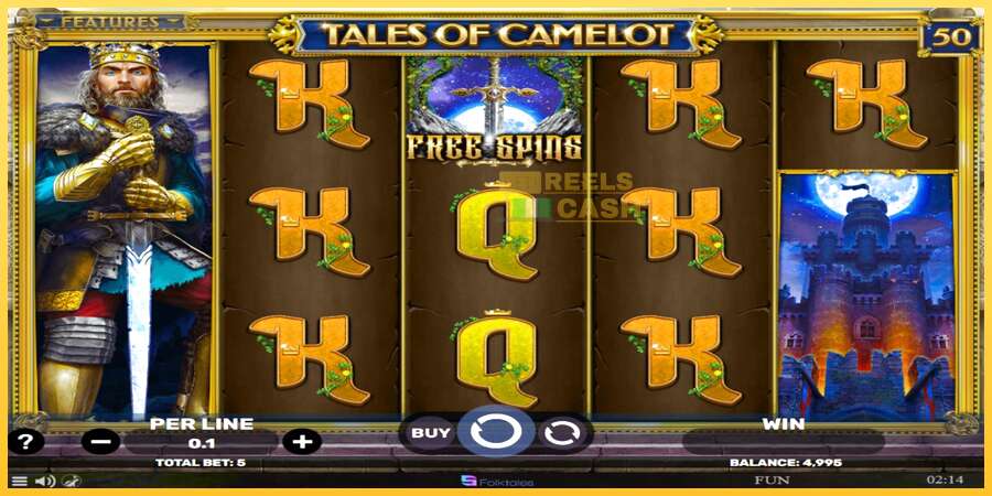 Tales of Camelot акча үчүн оюн машинасы, сүрөт 2