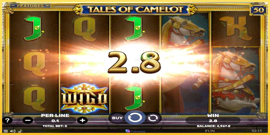 Tales of Camelot акча үчүн оюн машинасы, сүрөт 3