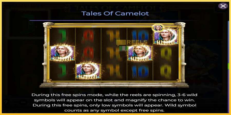 Tales of Camelot акча үчүн оюн машинасы, сүрөт 6