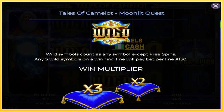 Tales of Camelot - Moonlit Quest акча үчүн оюн машинасы, сүрөт 4