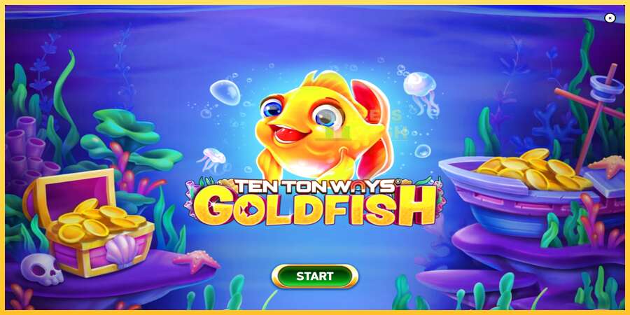 Ten Ton Ways Goldfish акча үчүн оюн машинасы, сүрөт 1