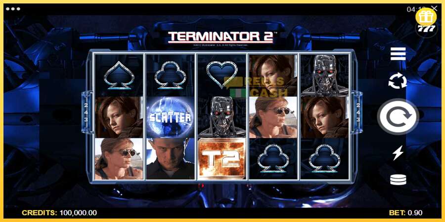 Terminator 2 акча үчүн оюн машинасы, сүрөт 1