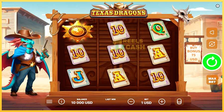 Texas Dragons акча үчүн оюн машинасы, сүрөт 1