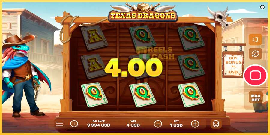 Texas Dragons акча үчүн оюн машинасы, сүрөт 2