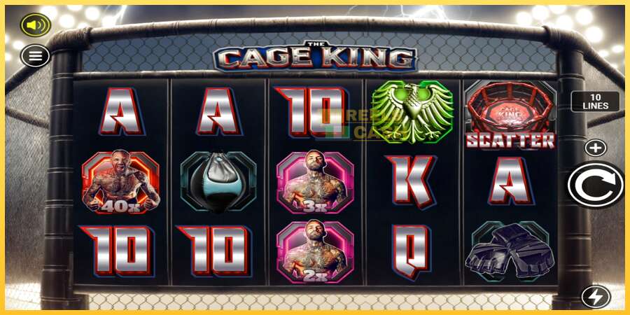 The Cage King акча үчүн оюн машинасы, сүрөт 1