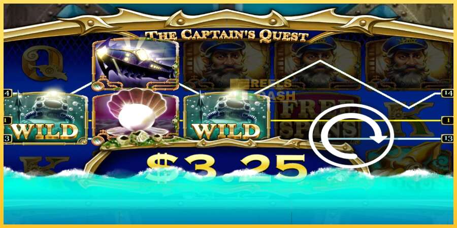 The Captains Quest акча үчүн оюн машинасы, сүрөт 2