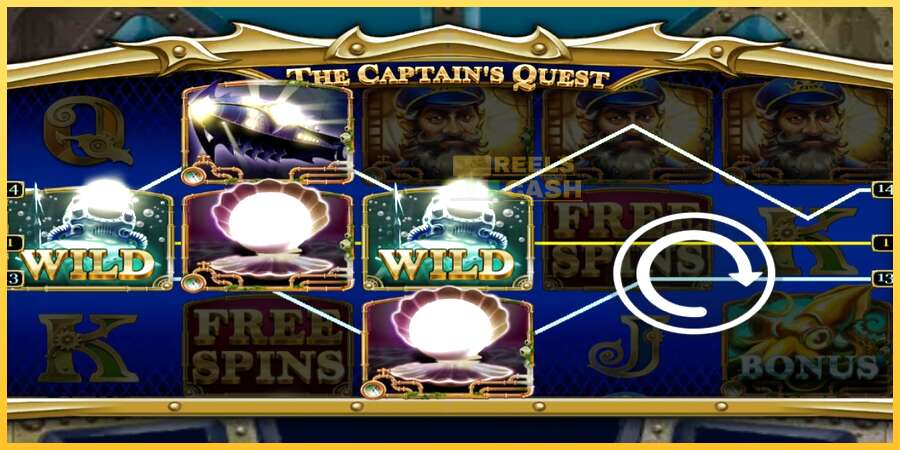 The Captains Quest акча үчүн оюн машинасы, сүрөт 3