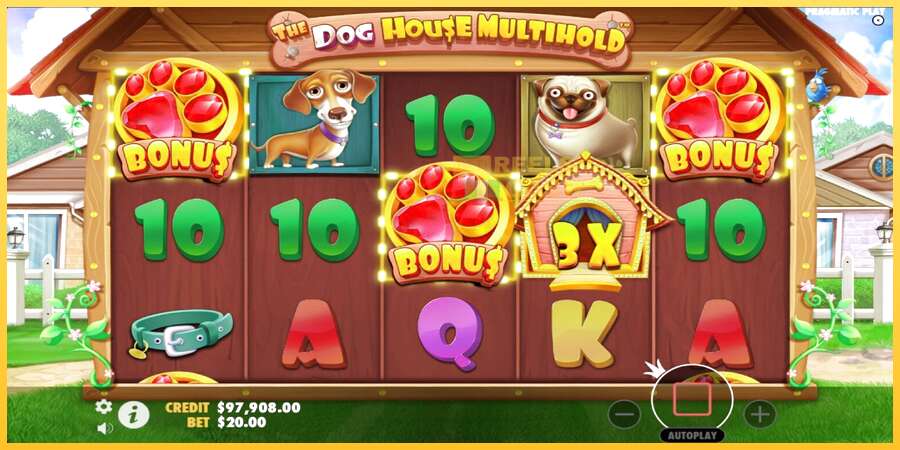 The Dog House Multihold акча үчүн оюн машинасы, сүрөт 3