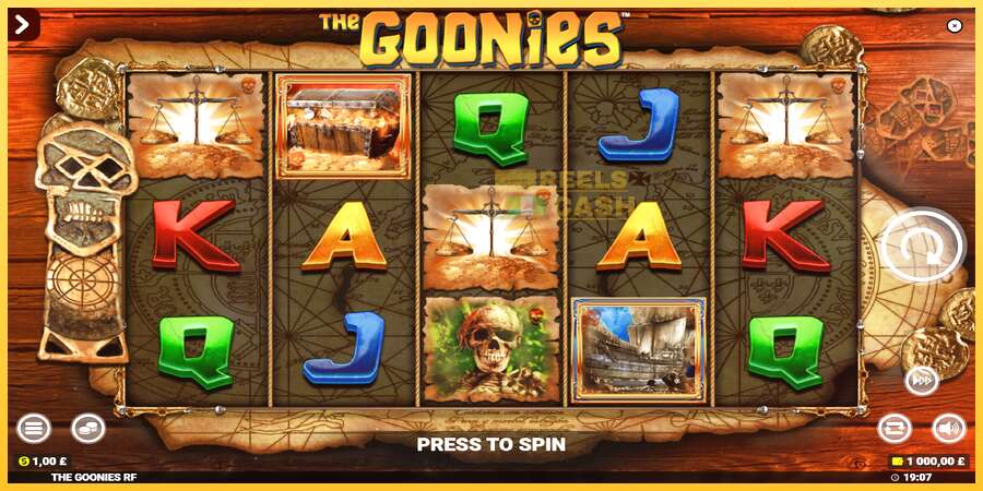 The Goonies Deluxe Rapid Fire Jackpots акча үчүн оюн машинасы, сүрөт 2