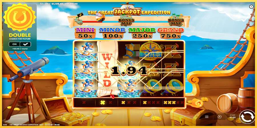 The Great Jackpot Expedition акча үчүн оюн машинасы, сүрөт 2